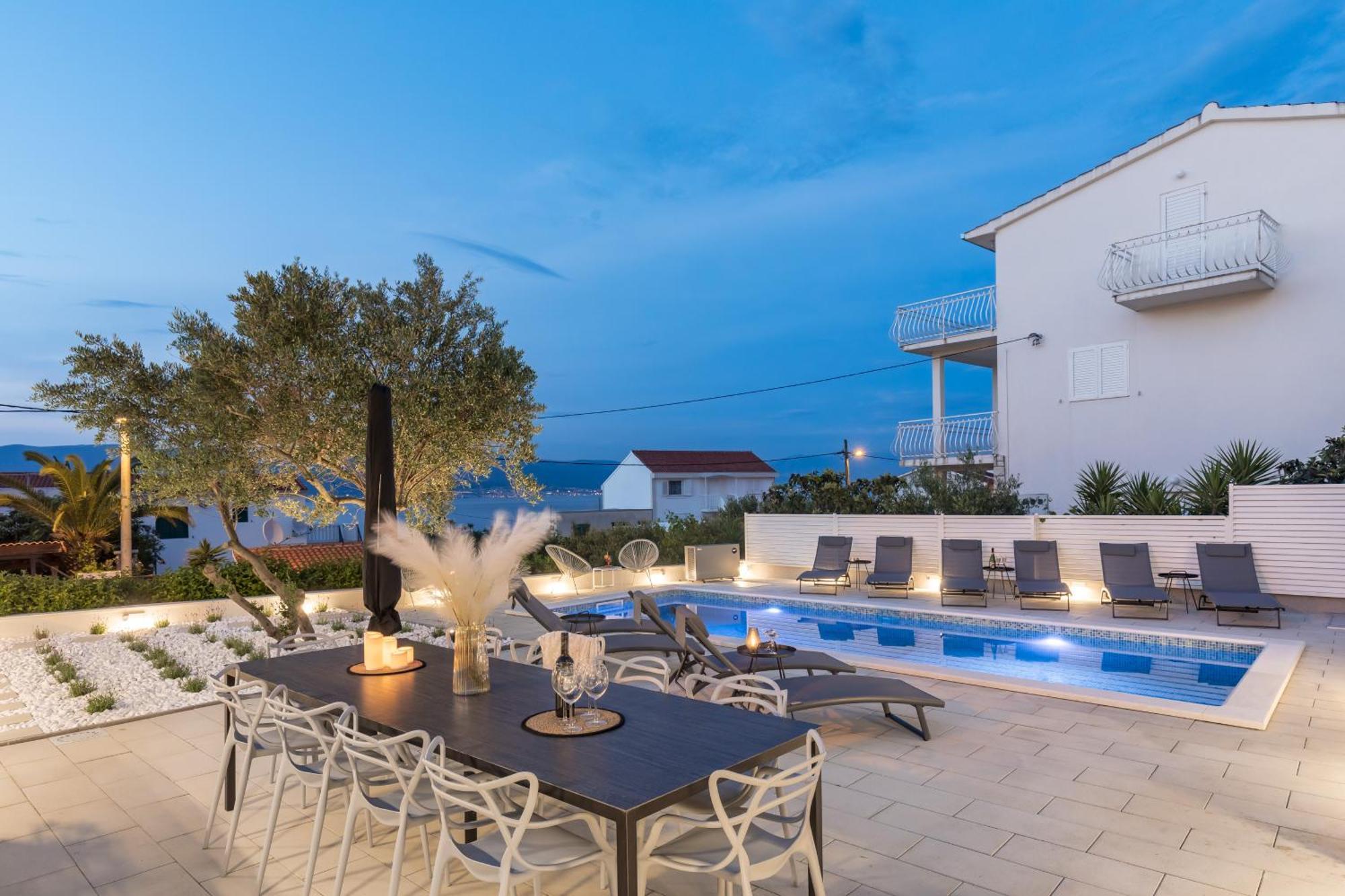 Apartments Marina Трогір Екстер'єр фото