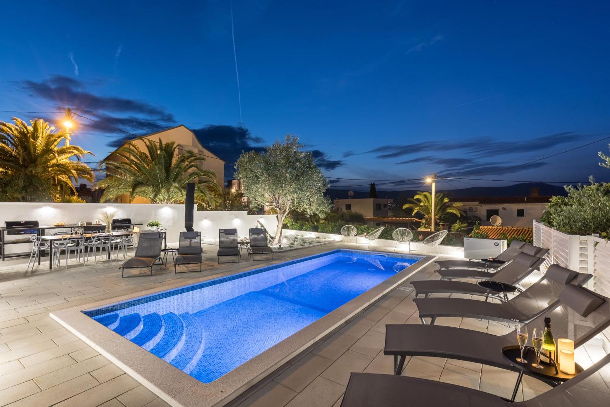 Apartments Marina Трогір Екстер'єр фото